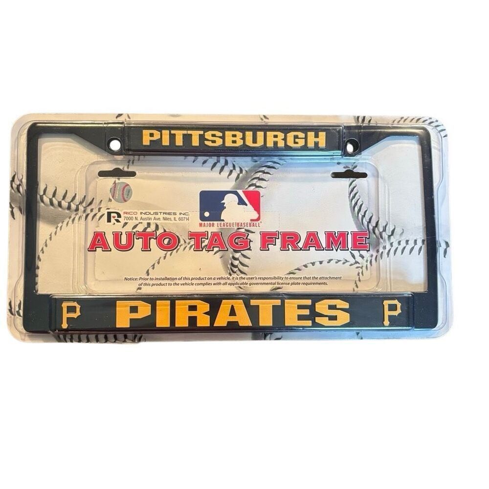 Pittsburgh Pirates RICO Industries Auto Tag Frame *New*
